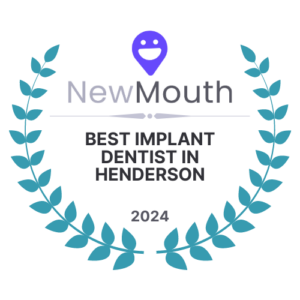 "Best Implant Dentist in Henderson" 2024 award